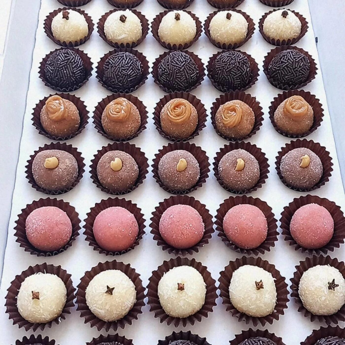 Morango · sabor Ray Brigadeiros